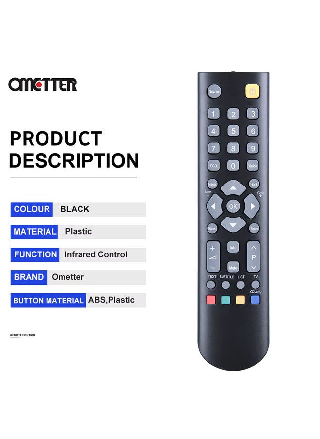 OMETTER - New RC200 Suitable for TCL Remote Control for HANNSPREE LT29-32E1 SL40UMNB ST19 - Image 1