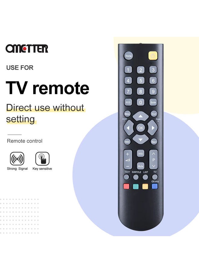OMETTER - New RC200 Suitable for TCL Remote Control for HANNSPREE LT29-32E1 SL40UMNB ST19 - Image 1