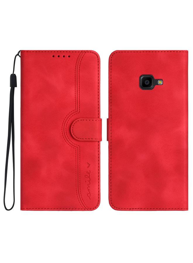 اس-توب جراب لهاتف Samsung Galaxy Xcover 4/4s مصنوع من الجلد بنمط قلب - Image 1