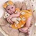 Aori Reborn Baby Doll Realistic Girl 20 inches  Soft Cloth Body and Vinyl Limbs Lifelike Newborn Baby Dolls for Kids Imaginative Play Emotional Comfort for The Elderly - Image 2