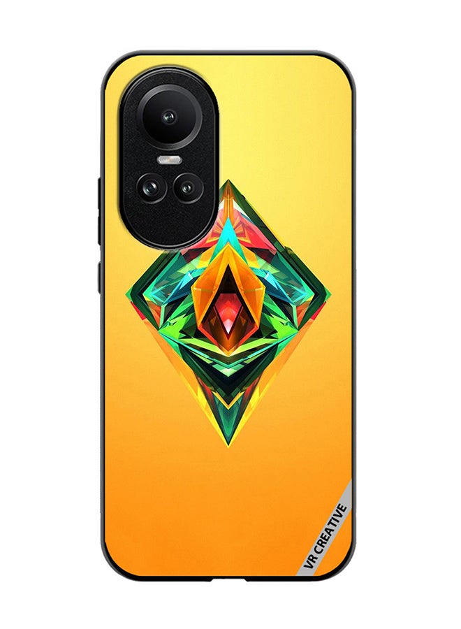 VR CREATIVE Protective Case Cover For Oppo Reno 10 Ethereum Design Multicolour - Image 1