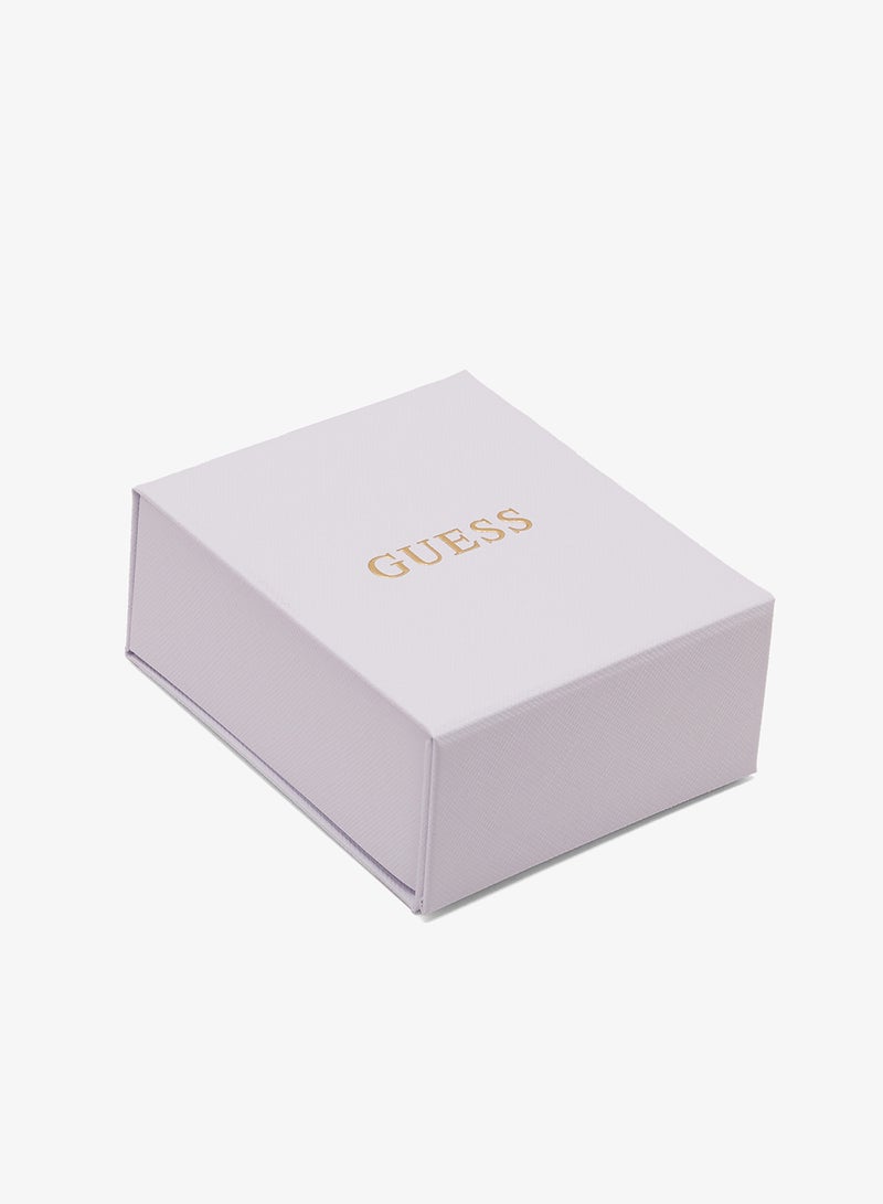 GUESS Logo 20Mm Polished Resin J Hoops - Image 3