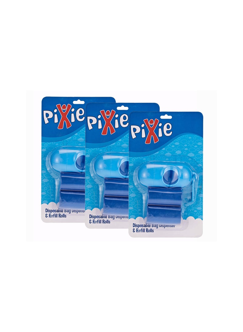 Pixie - Dispenser Bag & Refill (Blue) (Buy 2 Get 1 Free) - Image 1