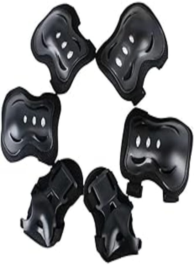 FASHION MANIA Electric Scooters 6 PCS Knee Pads, Protective Gear Set for Youth Adult Knee Pads, Elbow Pads Wrist Guards,for Rollerblading Skateboard Cycling Skating Bike Scooter Riding Sports, Size S 