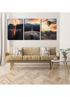 Large Motivational Wall Art Office Wall Decor Artwork Entrepreneur Quotes Inspiring Framed Poster Prints 3 Pieces Inspirational Quotes Art Decoration for Office Work Place Bedroom(72''Wx36''H) - pzsku/ZAE485F4AB4702B7CB944Z/45/_/1734514282/886af177-dba7-4d40-98af-e869f55934b7