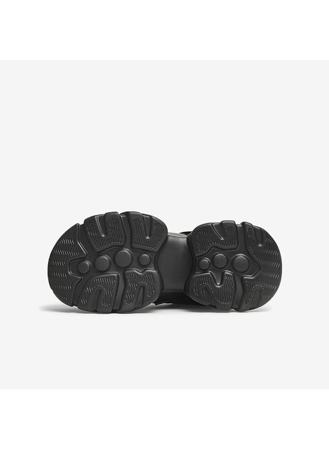 HESHE Tata Starry Sky Chunky Dad Sneakers For Women Cy201am5, Black , Size 37 - Image 5