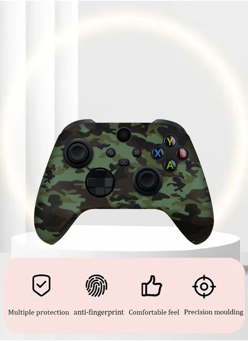 Soft Silicone Protective Case Cover for Xbox Series S/X Controller, Non-Slip No Interference Skin Protector Case Full Protection Cover for Xbox Series S/X Wireless Controller with 2 Thumb Grip Caps - Image 5