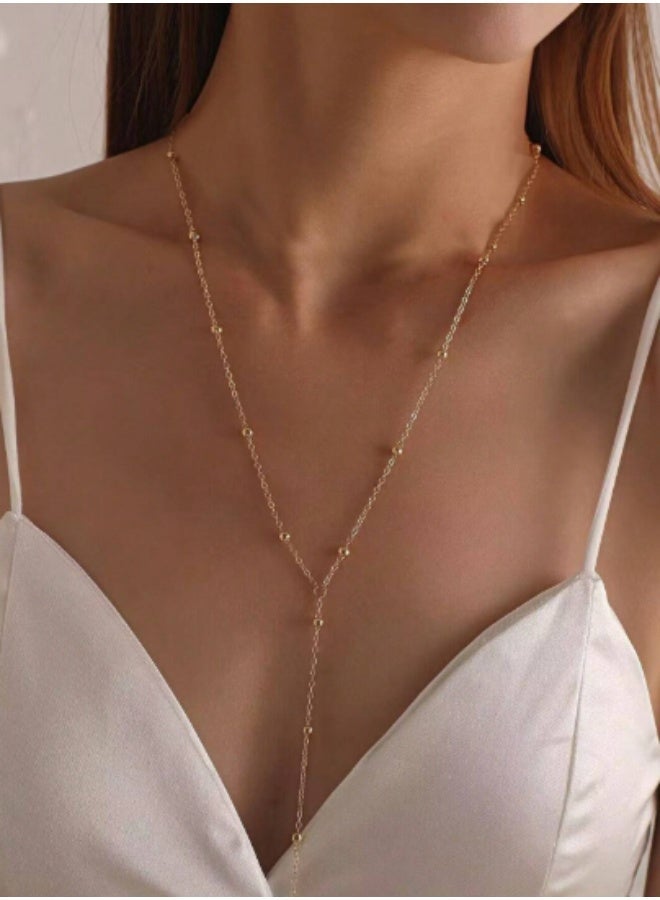YUCCA Simple geometric rope necklace with a unique design - Image 1