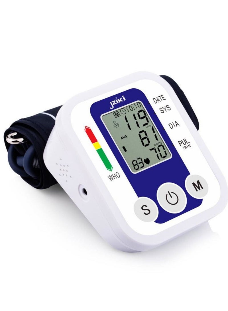 JZIKI New Arrivals Wrist Blood Monitoring Charging Automatic Digital Portable Large Screen Electronic Blood Pressure Monitor  - Image 4