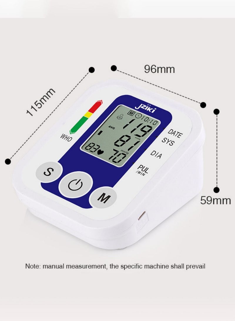 JZIKI New Arrivals Wrist Blood Monitoring Charging Automatic Digital Portable Large Screen Electronic Blood Pressure Monitor  - Image 2