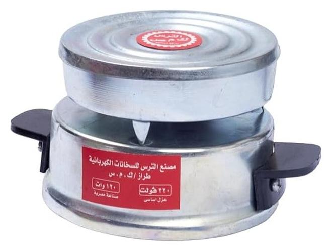 سخان موقد الفول الدماسة عين واحدة اقتصادي في استهلاك الكهرباء وعازل للحرارة 220 فولت - 120 وات - Image 1