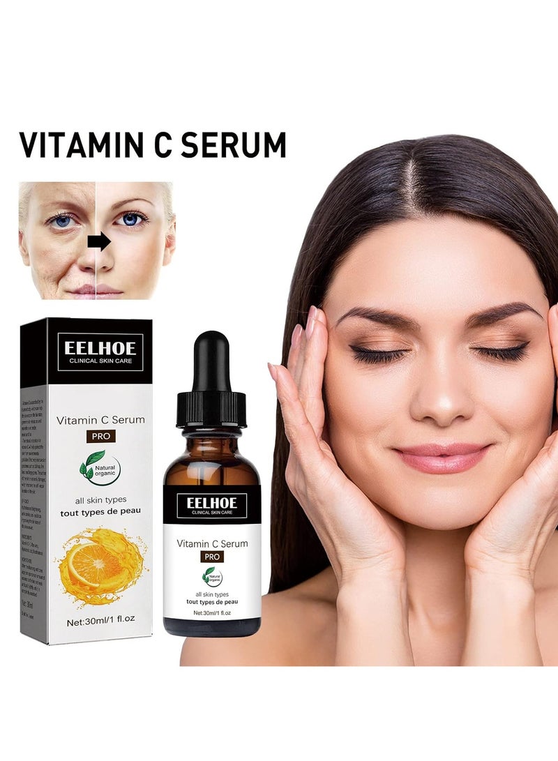 EELHOE Vitamin C Serum for All Skin Types 30ml 2-Pack - Image 2