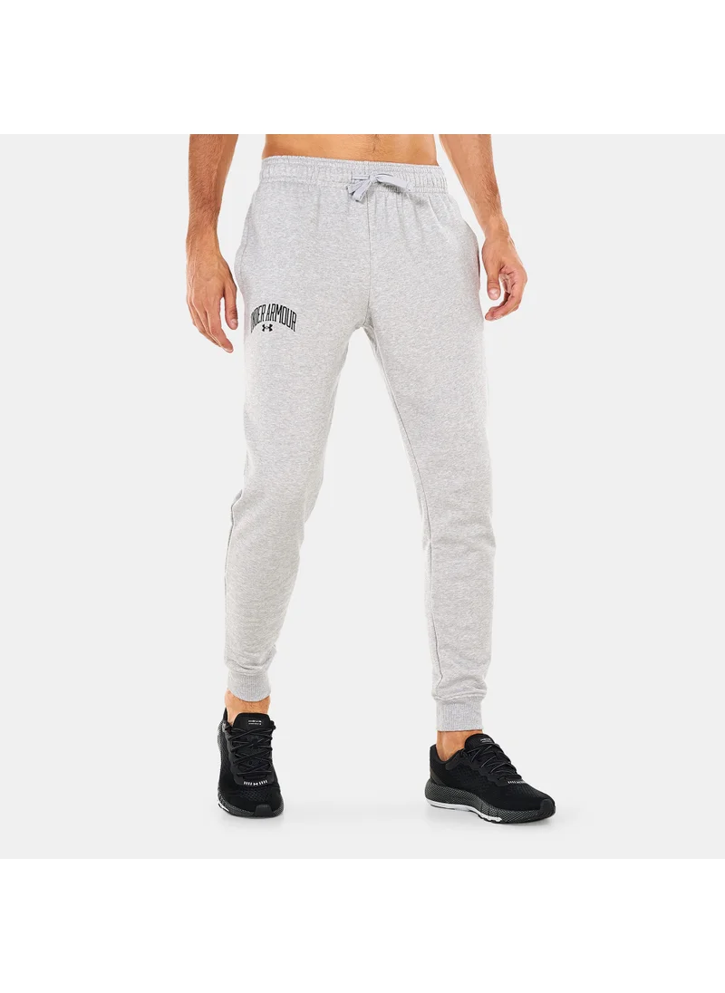 اندر ارمور Men's UA Rival Fleece Wordmark Joggers