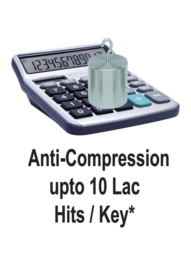 Bambalio Digits BL-400 Big Display & Metallic Panel 3 Years Warranty Electronic Calculator, Silver, Medium Size - Image 4