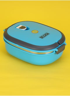 DELCASA Delcasa Stainless Steel Lunch Box Square 900ML  - Image 1