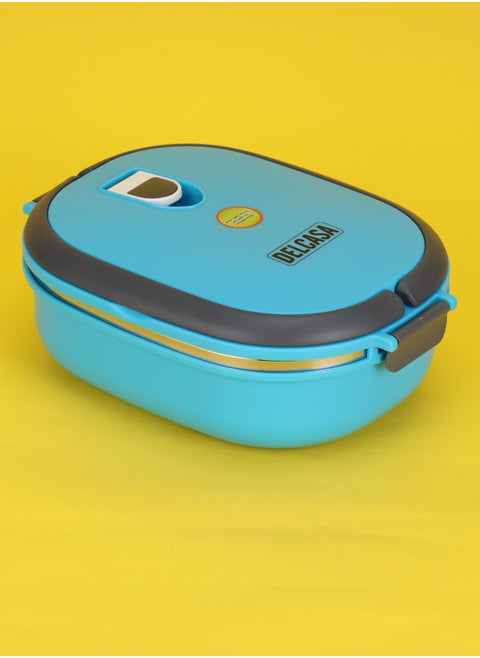 Delcasa Stainless Steel Lunch Box Square 900ML
