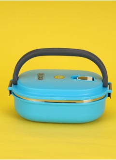 DELCASA Delcasa Stainless Steel Lunch Box Square 900ML  - Image 5