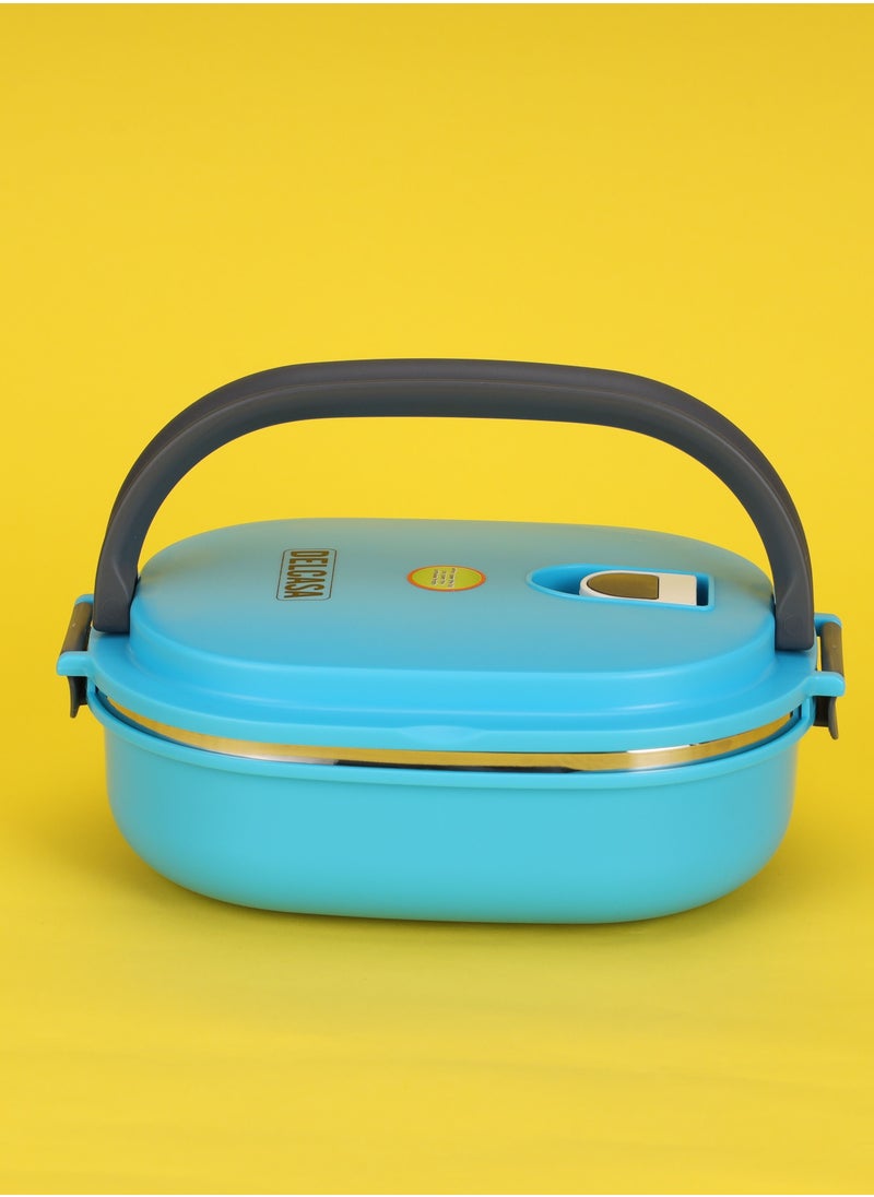 DELCASA Delcasa Stainless Steel Lunch Box Square 900ML  - Image 5