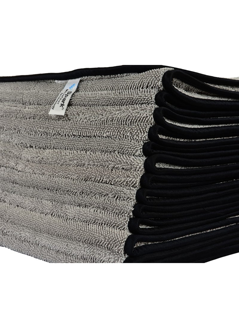 Spark Microfiber Ultra Absorbent Car Drying Cloth 6 Pack  - Image 2