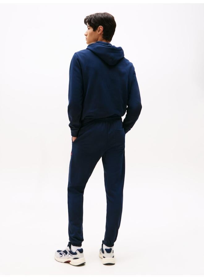 تومي جينز بنطلون رياضي تيري نحيف بشعار العلم - Image 3