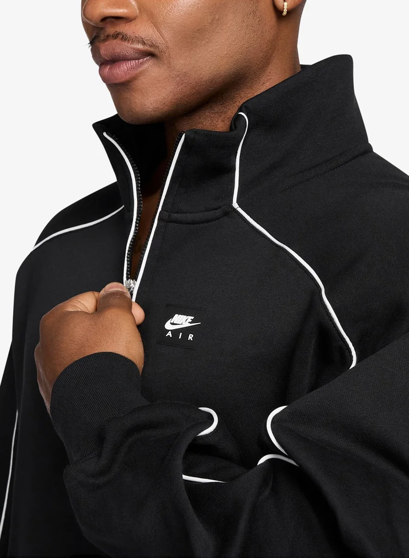 Nike  Air Basketball Fleece Quarter-Zip Sweatshirt for Men | Best Price UAE