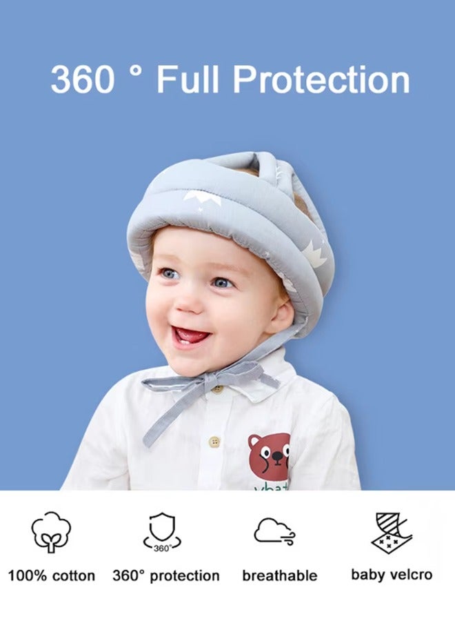 Breathable Baby Safety Helmet - Premium Airflow Anti-Collision Cap for Crawling & Walking, Adjustable Infant Head Protector (6-36 Months, 40-60cm) - Image 4