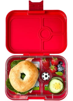 Yumbox Yumbox Panino Leakproof Bento Lunch Box Container for Kids & Adults (Wow Red Dino)  - Image 3