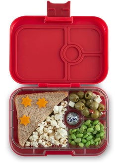 Yumbox Yumbox Panino Leakproof Bento Lunch Box Container for Kids & Adults (Wow Red Dino)  - Image 4
