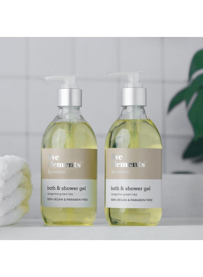 كيميريكا جل الاستحمام المنعش كيميريكا فايف إليمنتس | انتعاش يدوم طويلاً | غني باليوسفي والشاي الأخضر | خالٍ من البارابين | لطيف على البشرة | غسول للجسم نباتي 100% | 300 مل - Image 1
