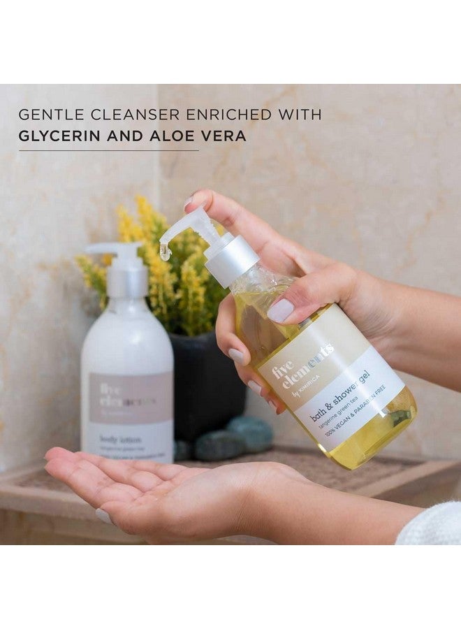 كيميريكا جل الاستحمام المنعش كيميريكا فايف إليمنتس | انتعاش يدوم طويلاً | غني باليوسفي والشاي الأخضر | خالٍ من البارابين | لطيف على البشرة | غسول للجسم نباتي 100% | 300 مل - Image 4