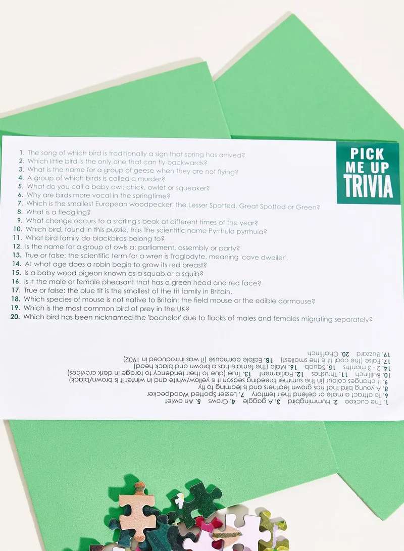 Talking Tables Birds Puzzle 1000Pcs