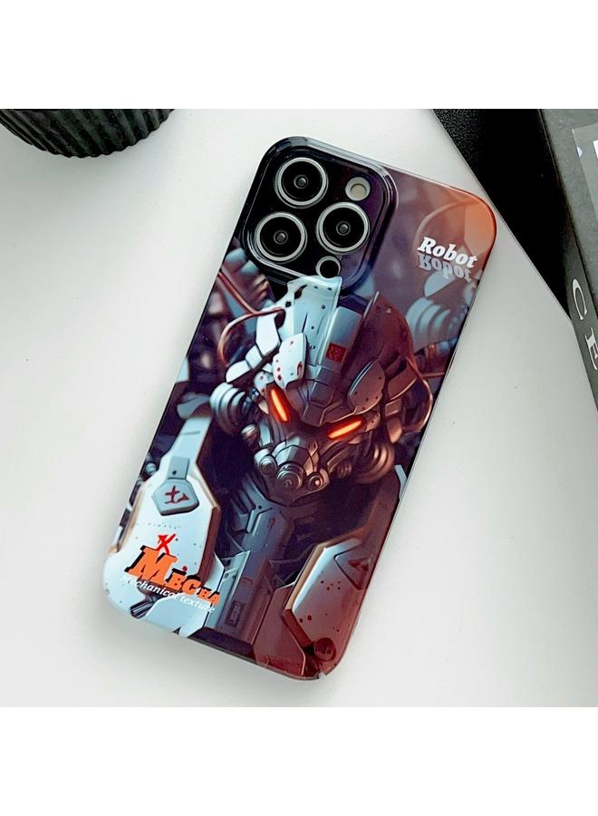 اس-توب جراب لهاتف iPhone 11 Pro Max بنمط مرسوم وثقوب دقيقة من الكمبيوتر الشخصي - Image 1