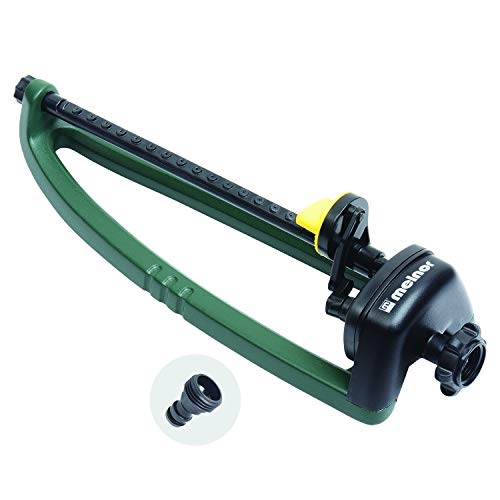 Melnor 65049-AMZ Oscillating Sprinkler with QuickConnect Product Adapter - Image 1
