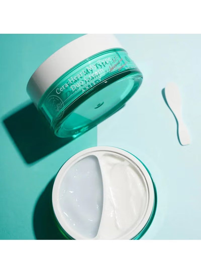 كريم أكسيس-واي سيرا-هارت ماي تايب ديو 2.02 أونصة سائلة. أوقية. | كريم مزدوج | كريم مرطب | منطقة تي | منطقة يو | هارتليف | سيراميد - Image 2