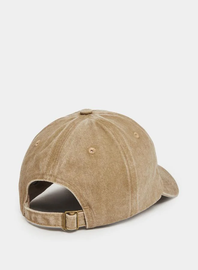 Styli Khaki California Embroidered Baseball Cap