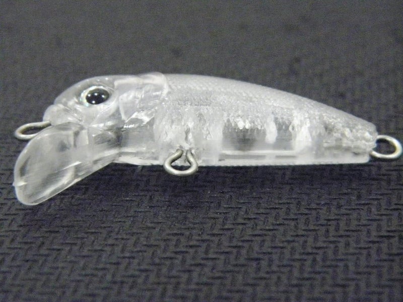 wLure 10 Blank Unpainted Minnow Crankbait Topwater Lipless Jerkbait Fishing Lures - Image 5