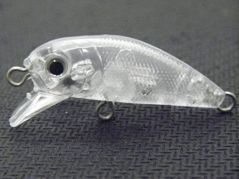 wLure 10 Blank Unpainted Minnow Crankbait Topwater Lipless Jerkbait Fishing Lures - Image 1