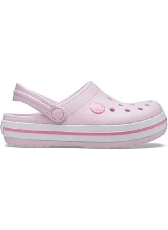 كروكس Crocband Pink Girls' Slippers 207006-6GD