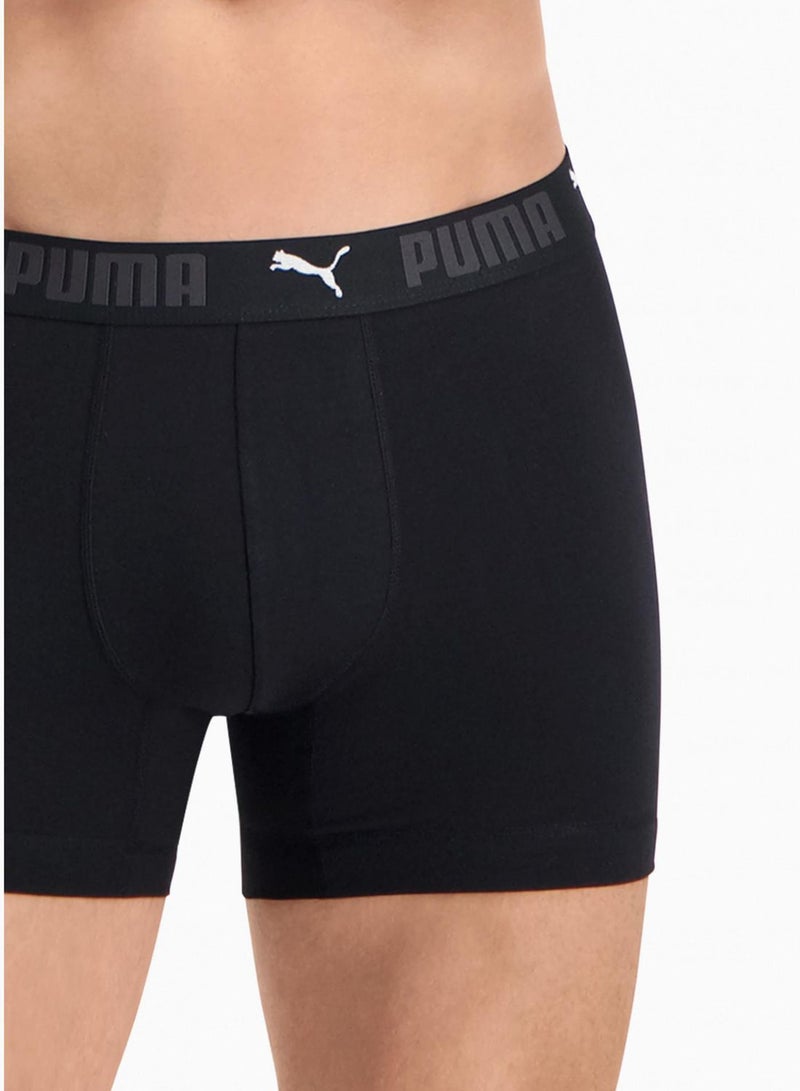 بوما طقم بوكسرات رياضية من القطن مكون من قطعتين - Image 3