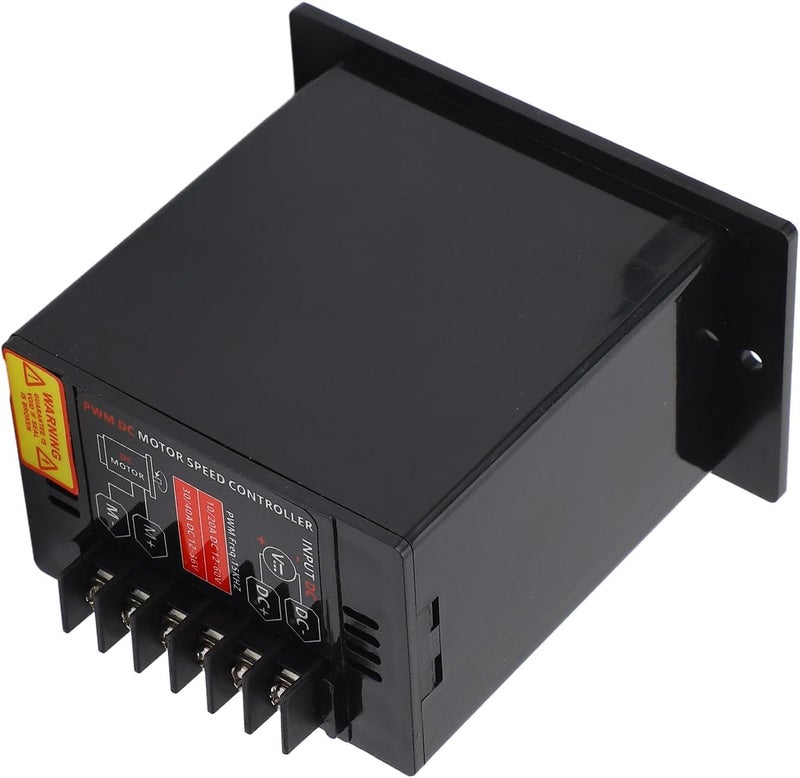 جهاز تحكم سرعة المحرك Asixxsix، تيار خرج 10 أمبير، جهد دخول 12-60 فولت، تصميم مدمج، جهاز تحكم سرعة متغير، منظم سرعة للمحركات الكهربائية DC، يتمتع بتوافق واسع مع أنواع المحركات 550 و775 و795. - Image 5