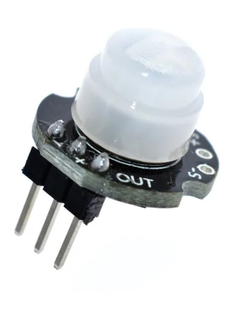 Mini Motion Sensor Detector Module SR602 Pyroelectric Infrared PIR Kit Sensory Switch Bracket Compatible with Arduino DIY - Image 2