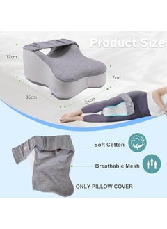 Generic knee pillow for side sleepers, Smooth Spine Alignment, Leg Pillow for Side Sleeping, Memory Foam Leg Pillow, Sciatica Pain Relief, Pregnancy Pillows for Sleeping  - Image 2