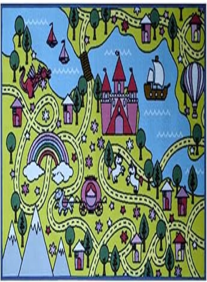 Mac Carpet MAC City Map Rug Size : 100x133 cm