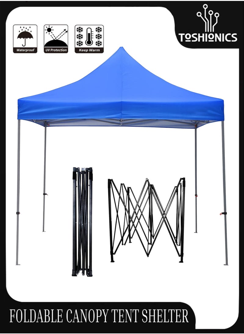 Toshionics - Toshionics Metal tent for outdoor activities can be used as Vehicle Shelter open Picnic  easy to fold and carry everywhere with adjustable height upto 3M open garage for car to protect from weather. - Image 1