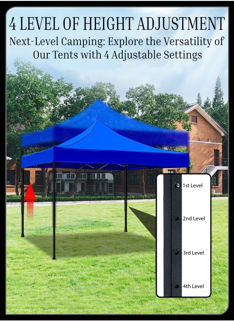 Toshionics - Toshionics Metal tent for outdoor activities can be used as Vehicle Shelter open Picnic  easy to fold and carry everywhere with adjustable height upto 3M open garage for car to protect from weather. - Image 1