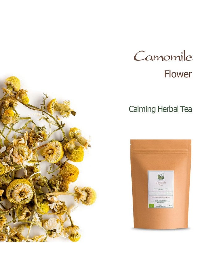 Valley of Tea Chamomile Flowers Organic Herbal Tea - Soothing and Relaxing - Wild Matricaria Chamomile - Cammomile Chamomile Flowers Chanomille Chanile Chamoline Flowers Organic Camomile Flower Chammomile  - Image 3