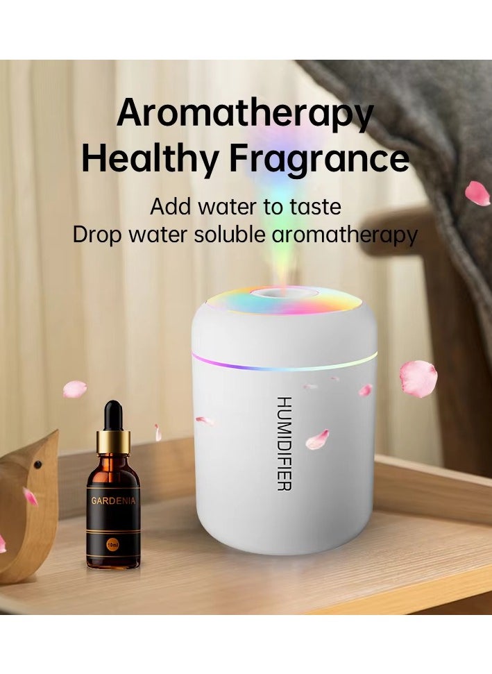 Generic - 180ML Mini Air Humidifier USB Electric Aroma Diffuser Essential Oil Purifier Aromatherapy Mist Maker Lights For Car Home Bedroom - Image 1