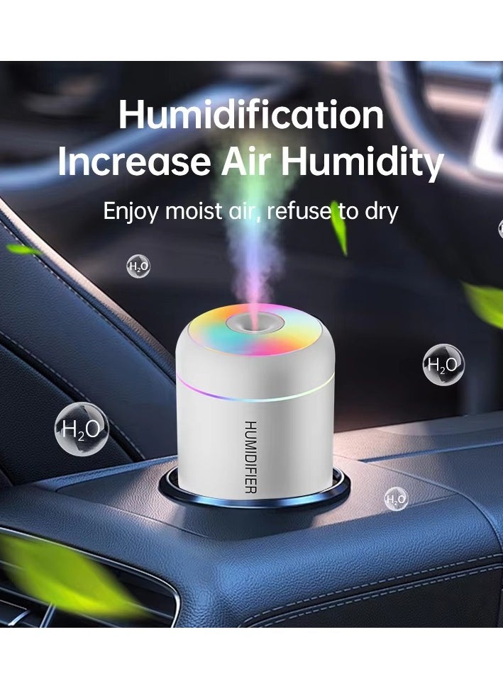 Generic - 180ML Mini Air Humidifier USB Electric Aroma Diffuser Essential Oil Purifier Aromatherapy Mist Maker Lights For Car Home Bedroom - Image 1