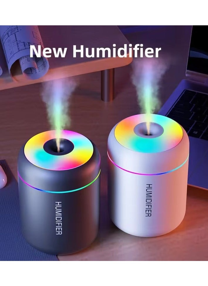 Generic - 180ML Mini Air Humidifier USB Electric Aroma Diffuser Essential Oil Purifier Aromatherapy Mist Maker Lights For Car Home Bedroom - Image 1