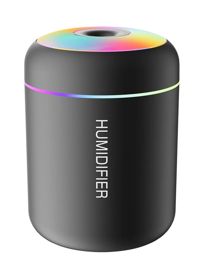 Generic - 180ML Mini Air Humidifier USB Electric Aroma Diffuser Essential Oil Purifier Aromatherapy Mist Maker Lights For Car Home Bedroom - Image 1